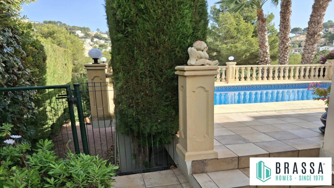 BH1782B - Mediterranean villa for sale Montemar Benissa