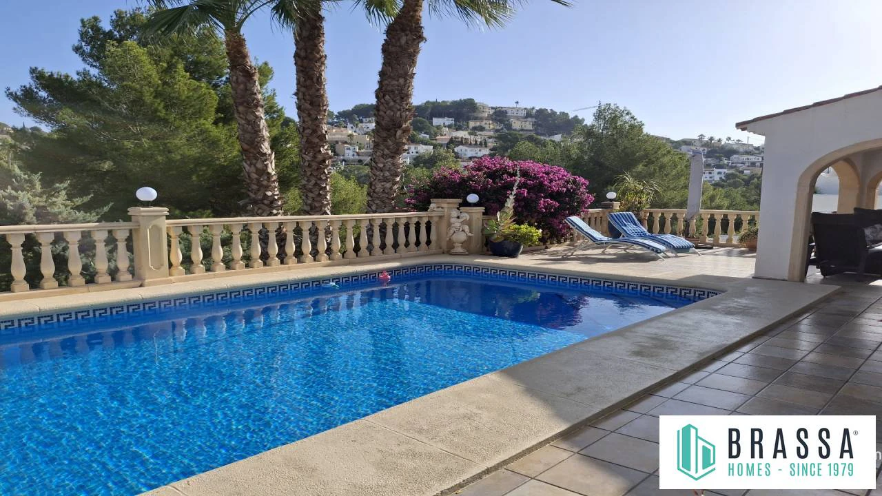 BH1782B - Mediterranean villa for sale Montemar Benissa