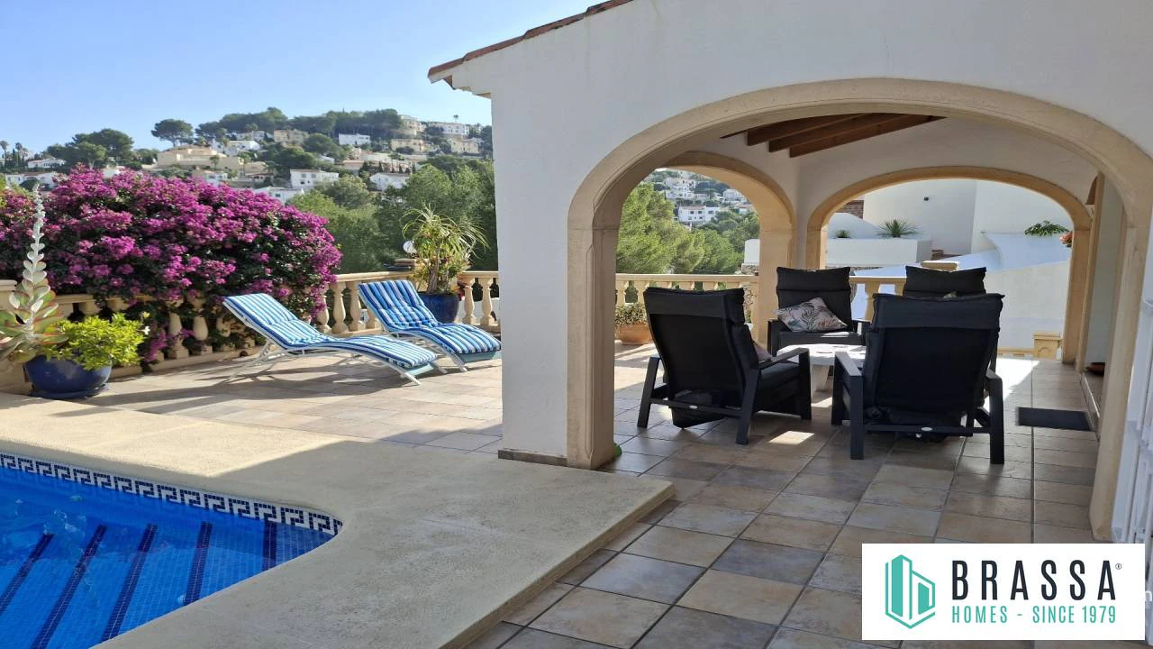 BH1782B - Mediterranean villa for sale Montemar Benissa