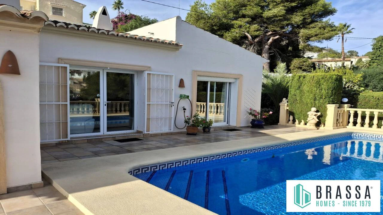 BH1782B - Mediterranean villa for sale Montemar Benissa