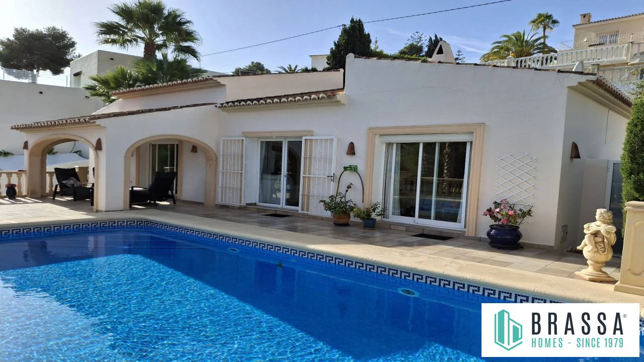 BH1782B - Mediterranean villa for sale Montemar Benissa