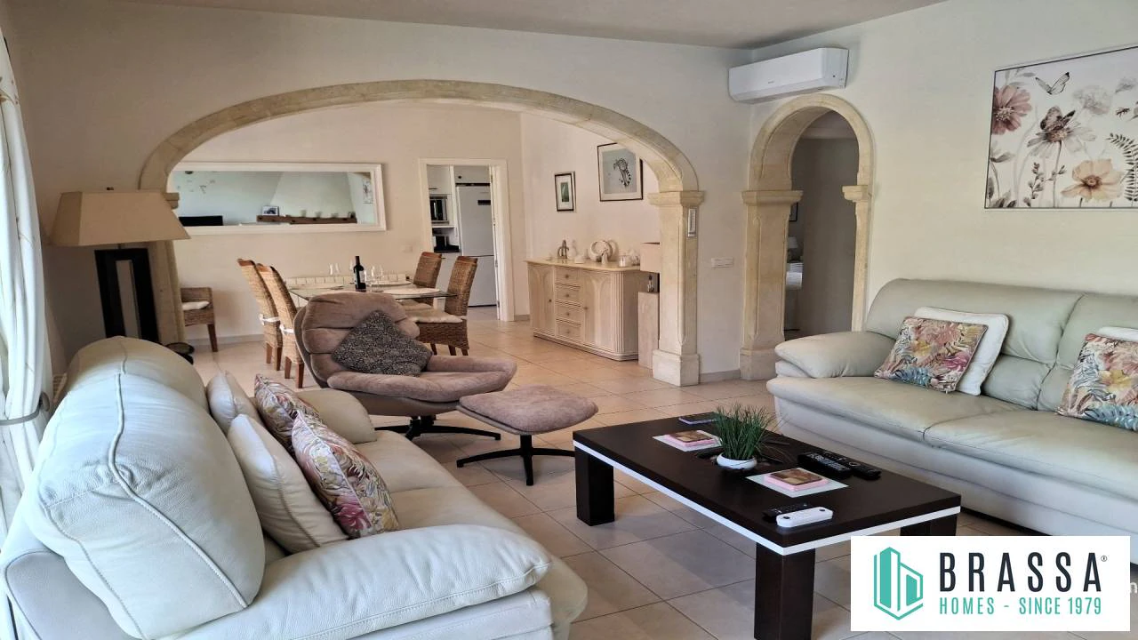 BH1782B - Mediterranean villa for sale Montemar Benissa