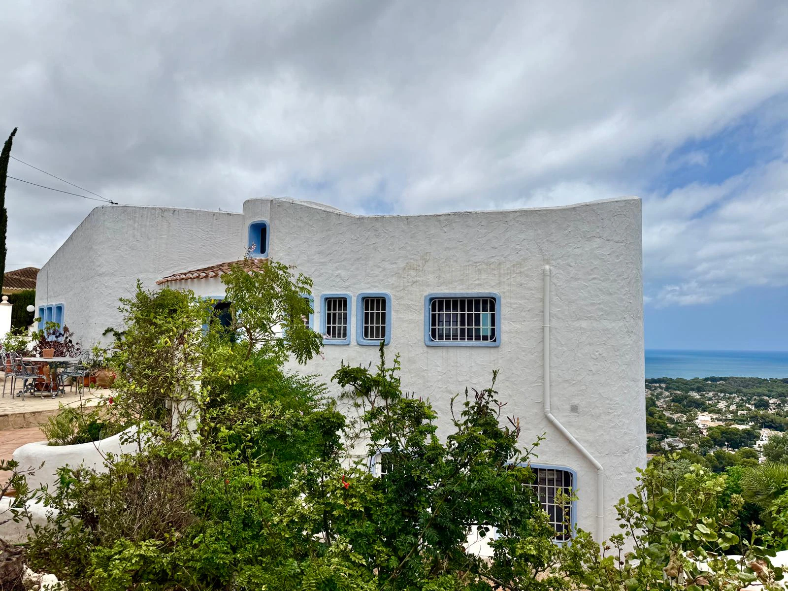 JCP3WIQN - Faszinierende Villa im ibizenkischen Stil mit Panoramameerblick in Jávea