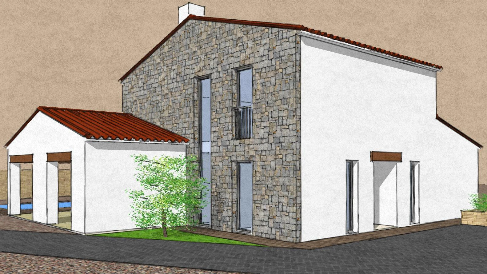BH2001B - Finca rústica con proyecto y licencia en el campo de Benissa – vistas panorámicas