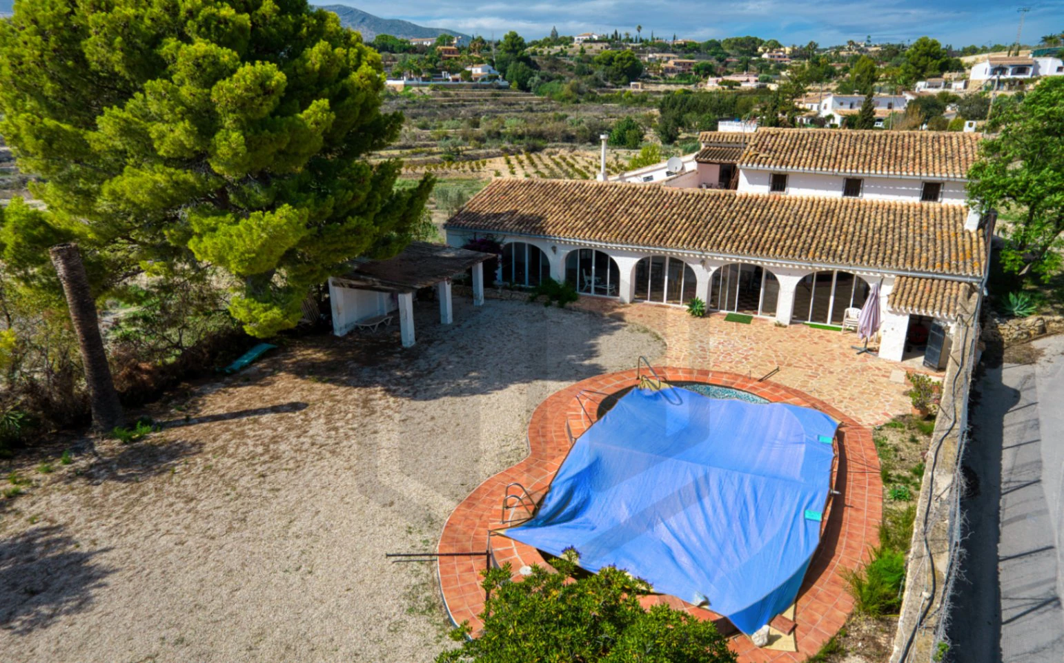 BH1425B - Sea view finca to renovate at Benimarraig Benissa