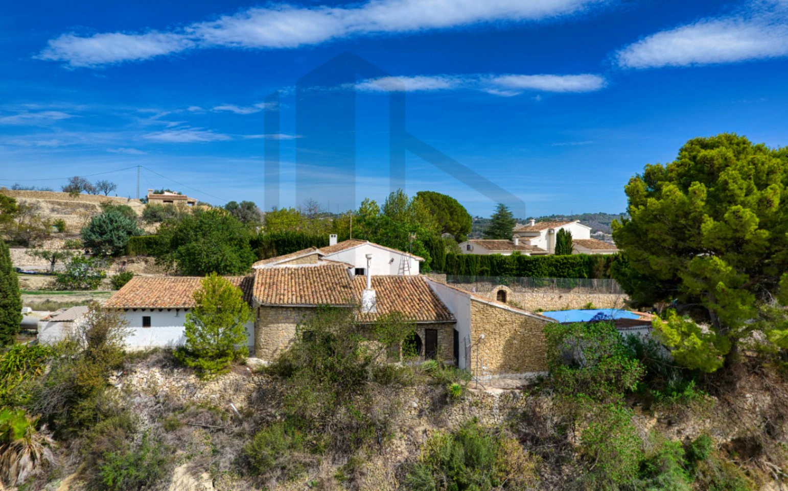 BH1425B - Sea view finca to renovate at Benimarraig Benissa