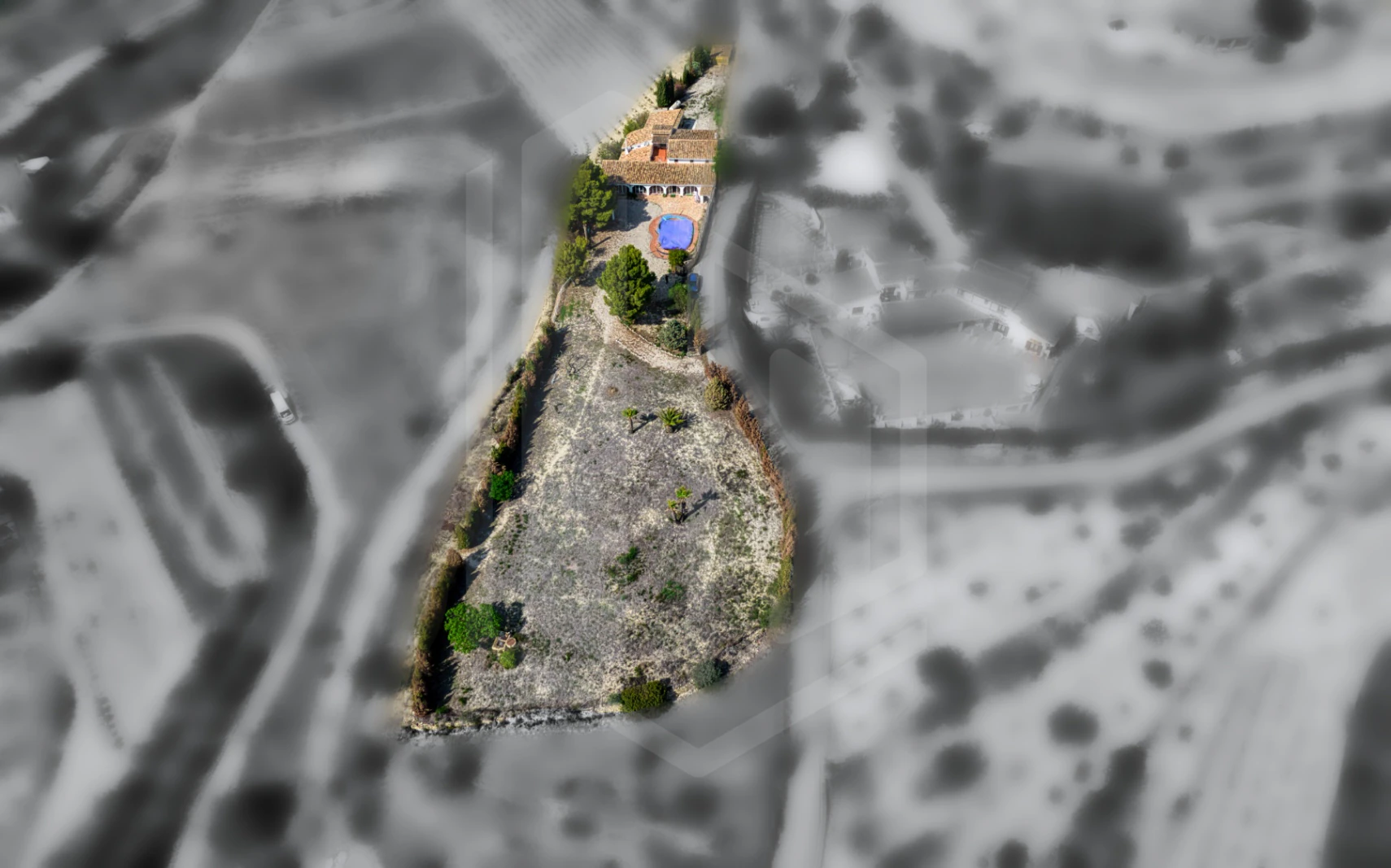 BH1425B - Sea view finca to renovate at Benimarraig Benissa