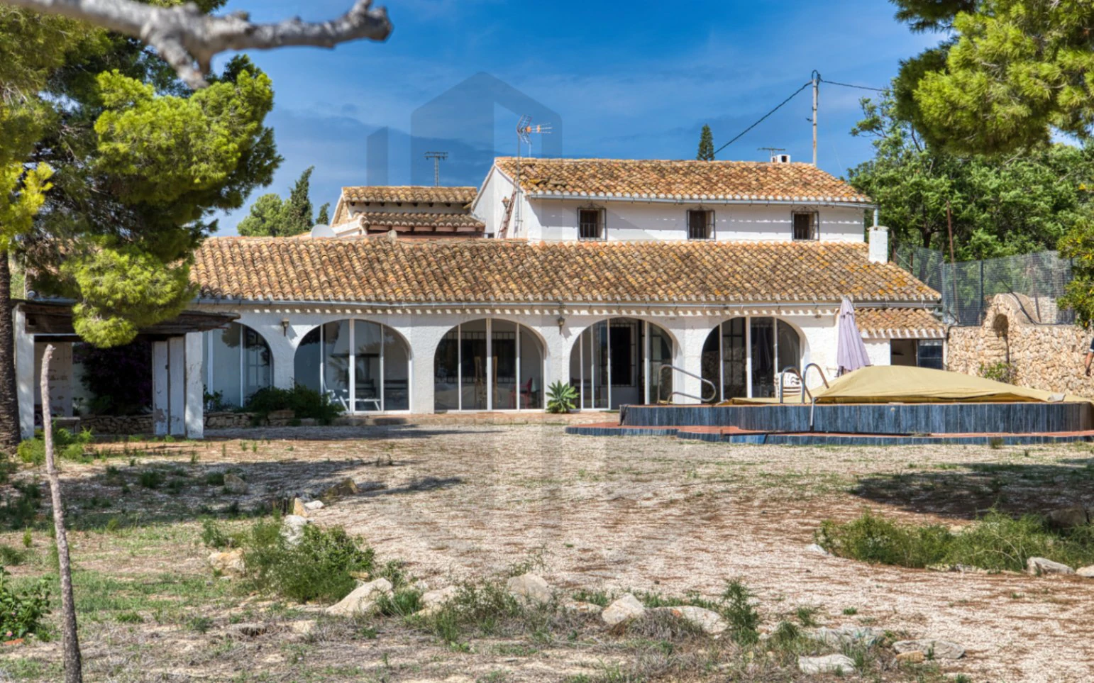 BH1425B - Sea view finca to renovate at Benimarraig Benissa