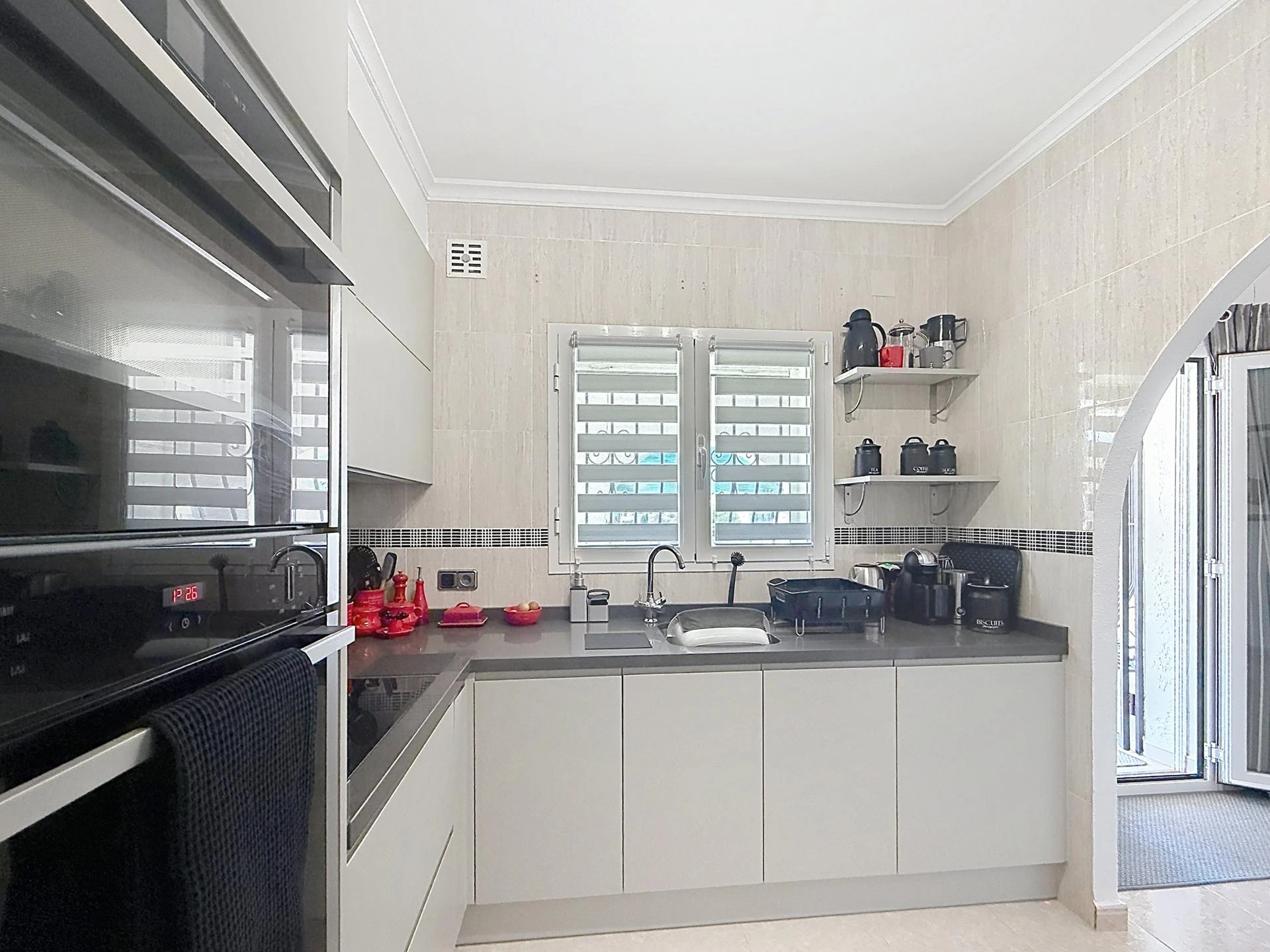 Independent villa with sea views and heated pool Kalmias Cumbre del Sol Costa Blanca North