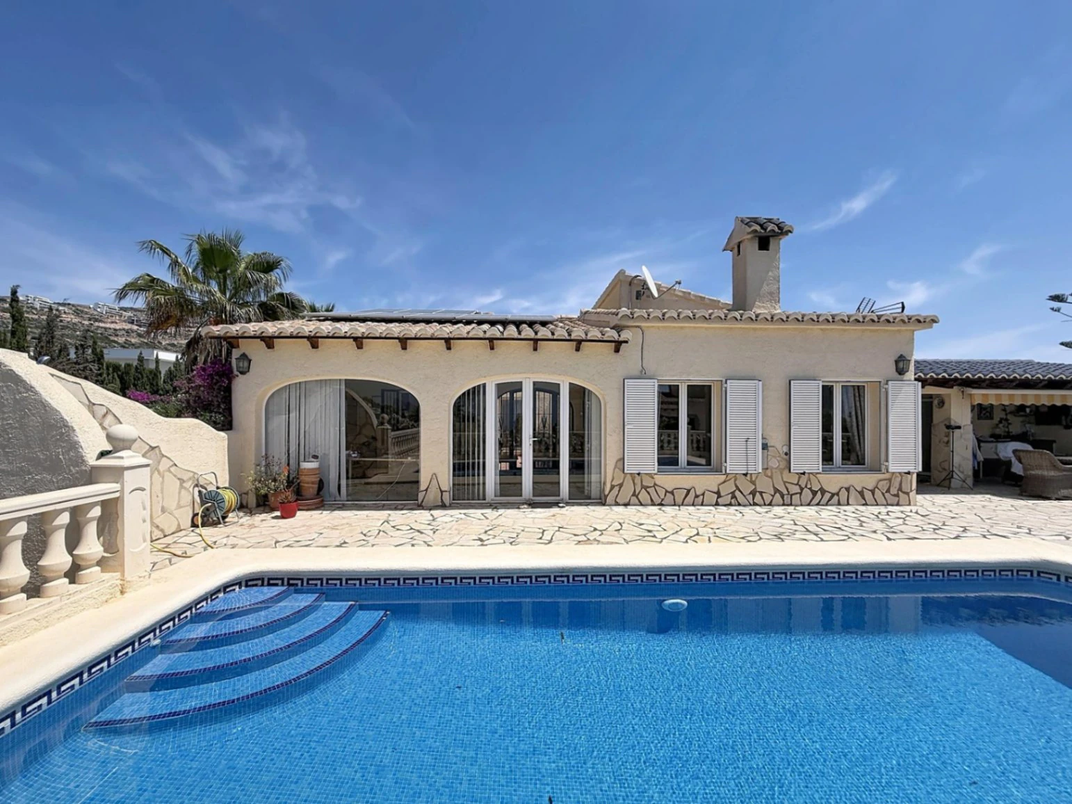 Villa in residential Magnolias, Cumbre del Sol, Costa Blanca North.