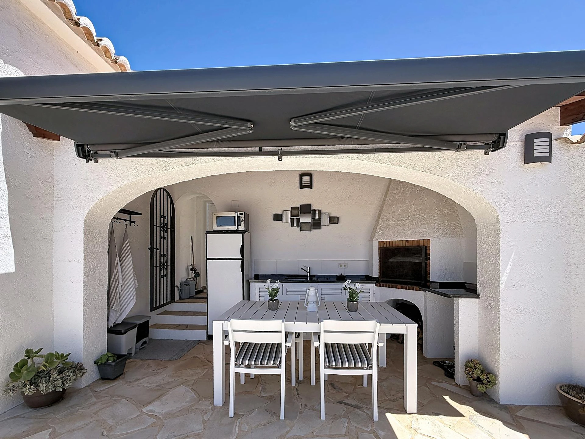 Independent villa with sea views and heated pool Kalmias Cumbre del Sol Costa Blanca North