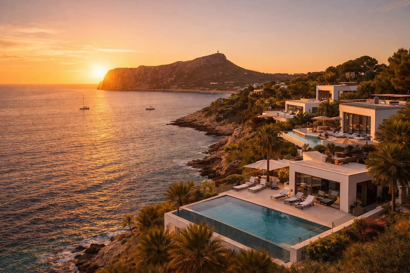 Mejores zonas para comprar villa en Moraira