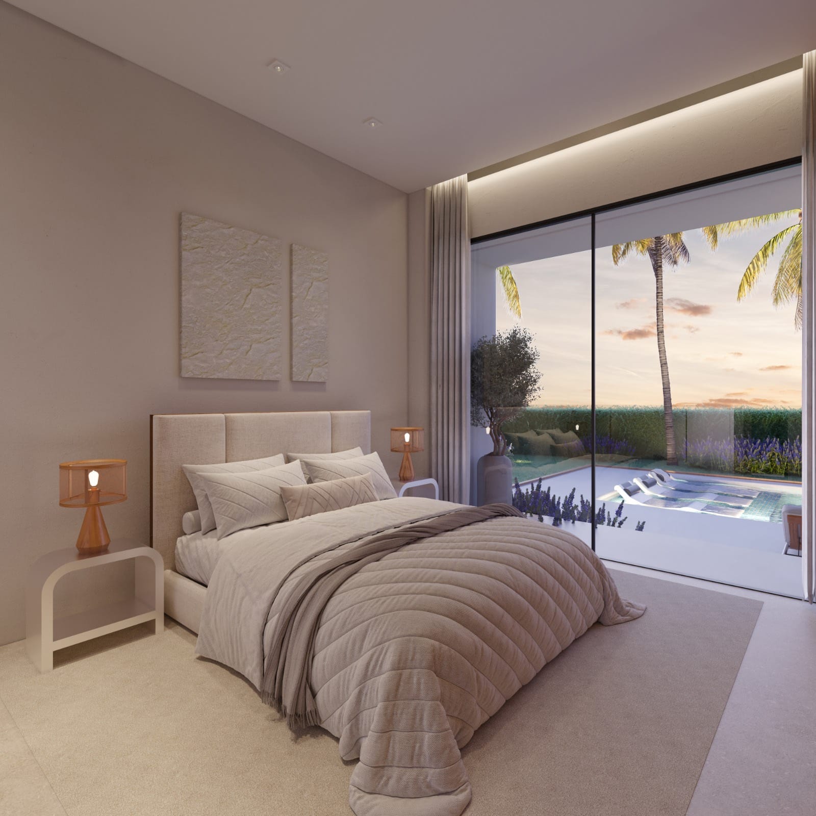 Villa moderne au style ibicenco avec vue sur la mer à Javea, Costa Blanca