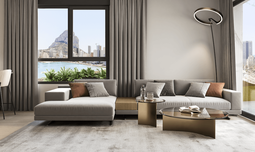 Apartamento de lujo estilo costa en Calpe