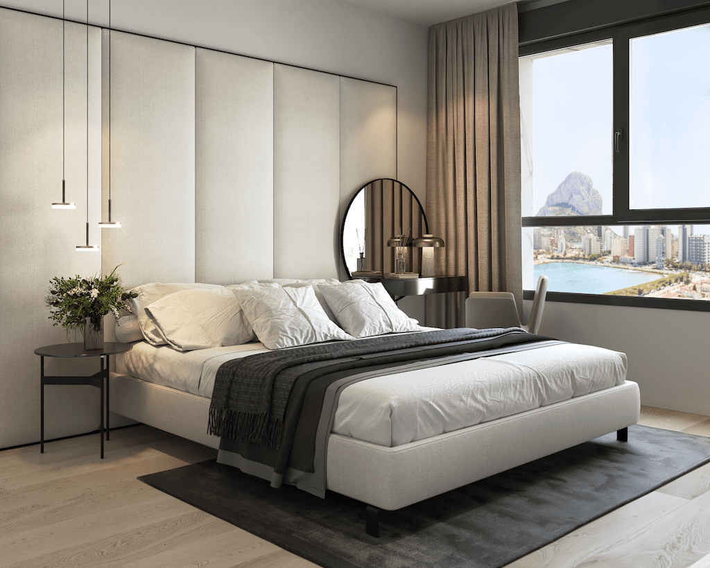 Apartamento de lujo estilo costa en Calpe