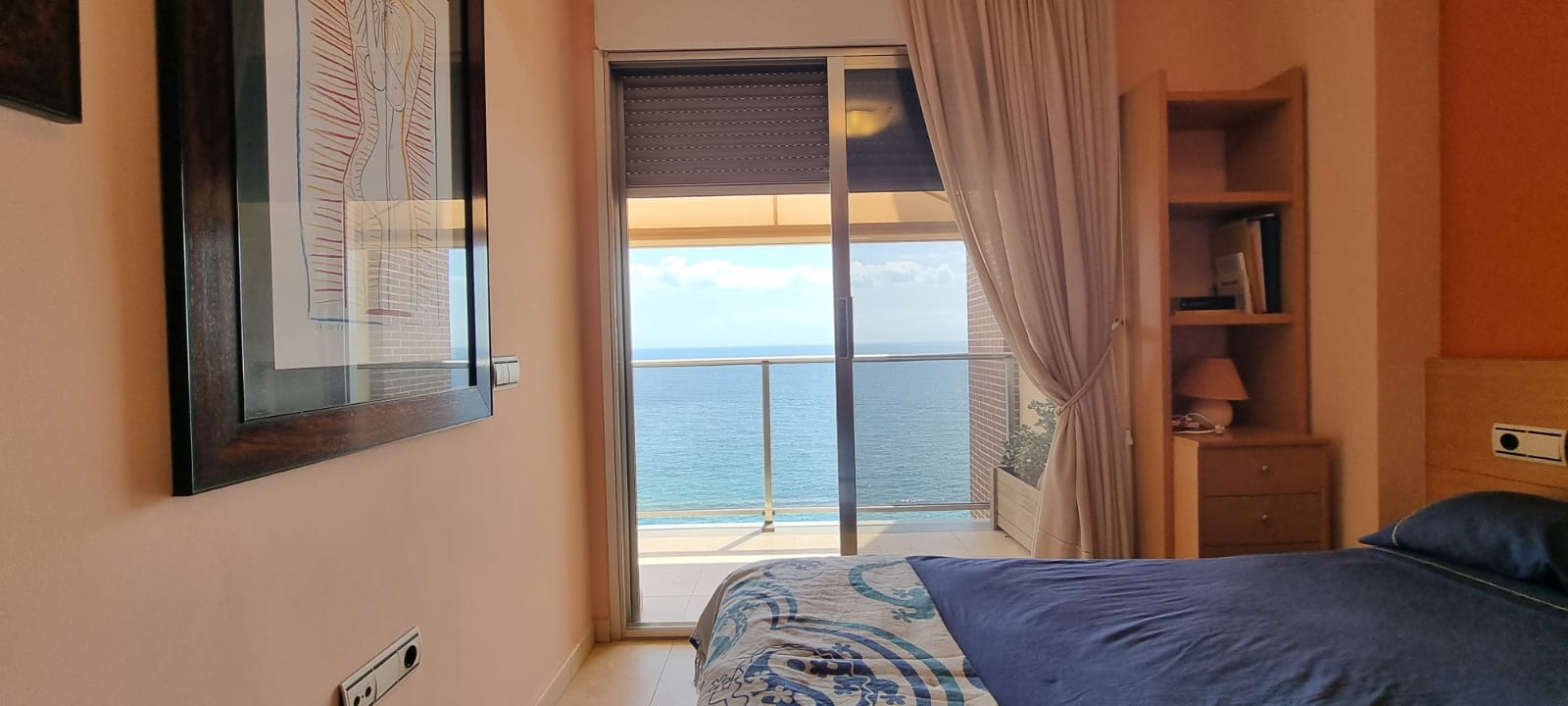 Apartamento en primera línea con vistas al mar en Calpe