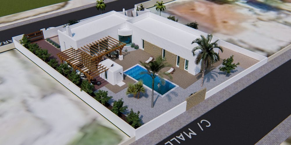 Villa de obra nueva en venta en Alfas del Pi