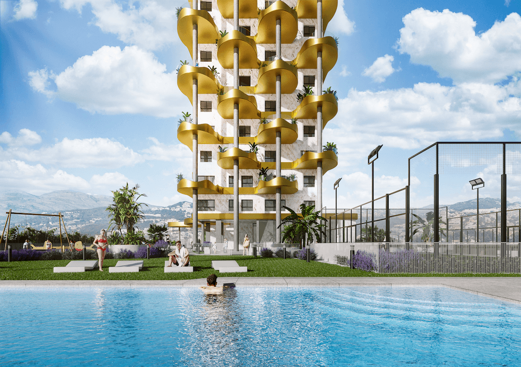 Apartamento de lujo estilo costa en Calpe