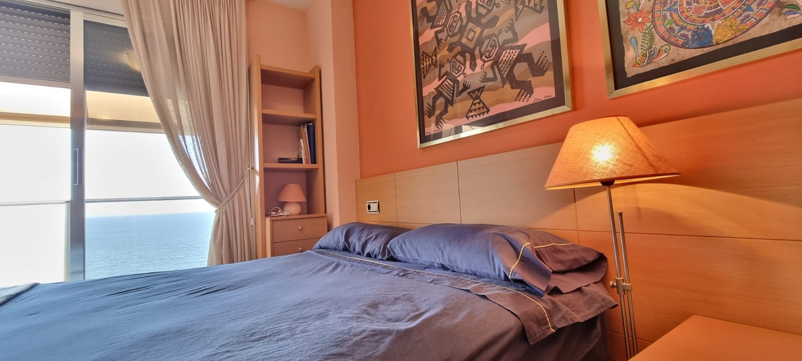 Apartamento en primera línea con vistas al mar en Calpe