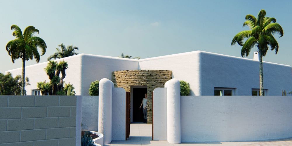 Villa de obra nueva en venta en Alfas del Pi
