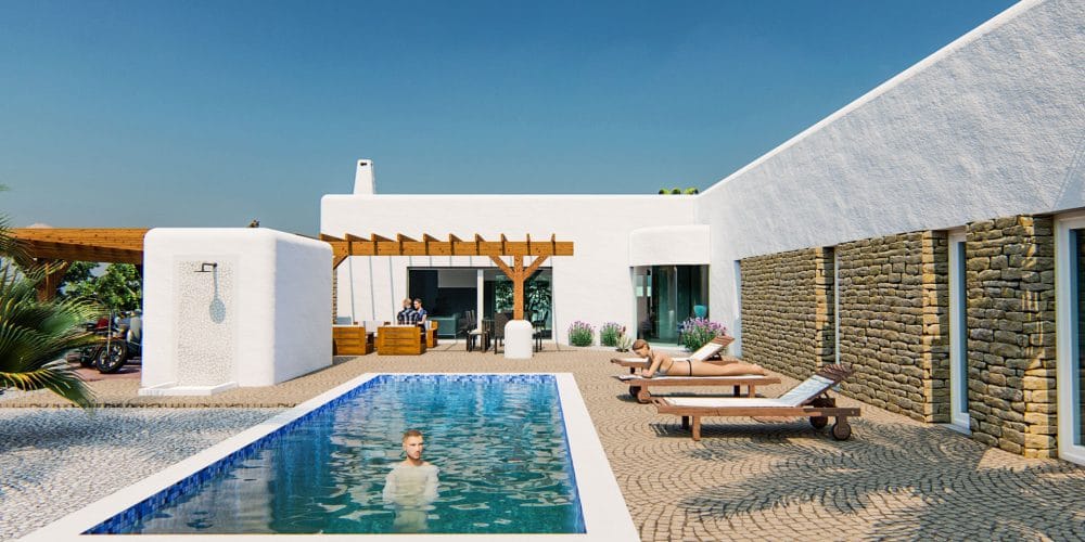 Villa de obra nueva en venta en Alfas del Pi