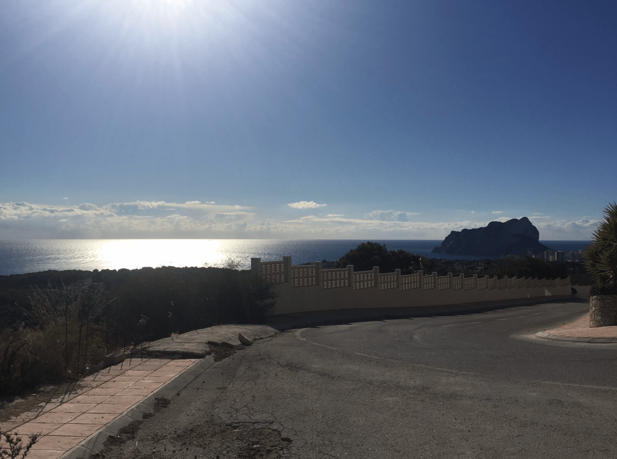 Gran parcela con vistas al mar - Benissa