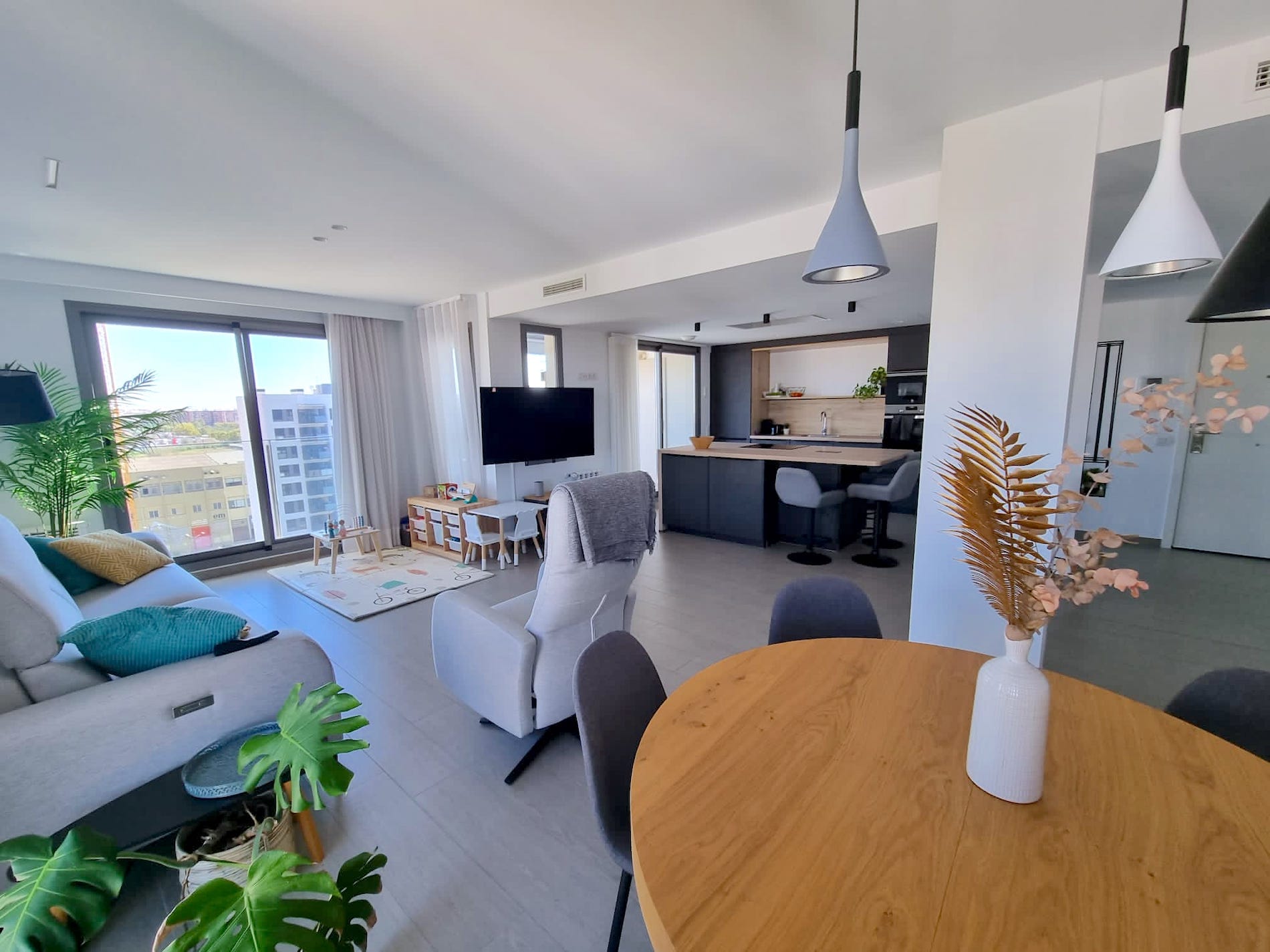 Increíble piso moderno con impresionantes vistas en Valencia