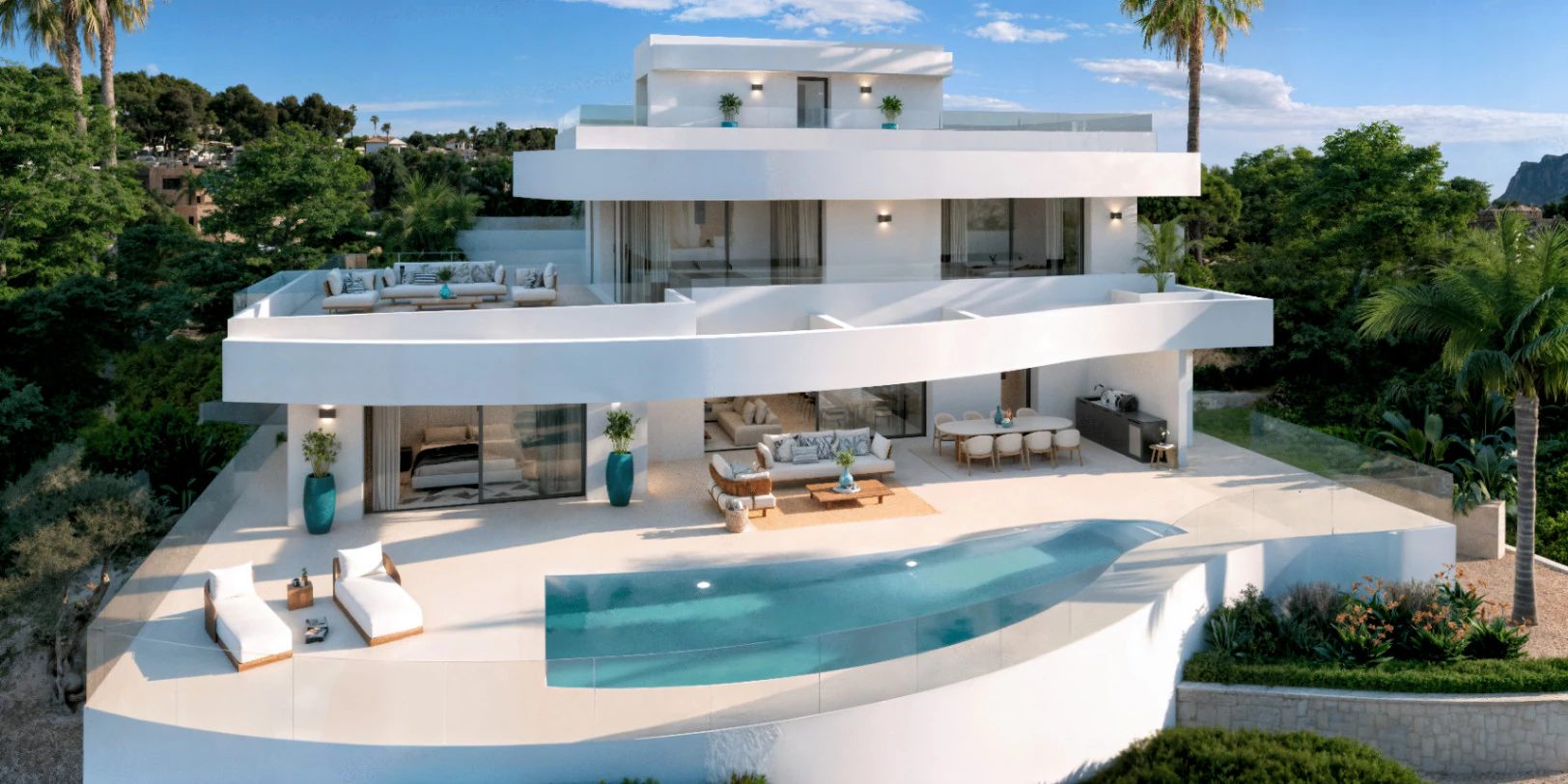 Chalet/Villa en venta en Calpe