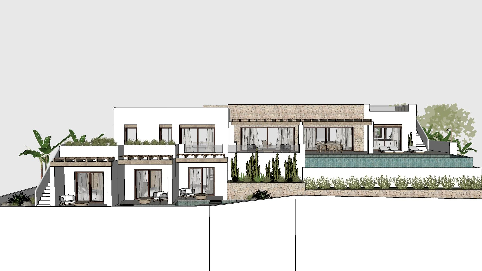 Villa Estilo Ibicenco de lujo en Moraira con vistas al mar Costa Blanca - Imagen 16