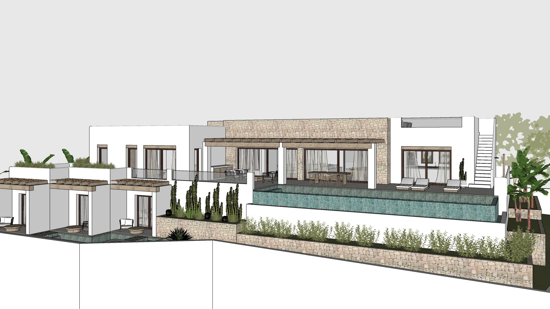 Villa Estilo Ibicenco de lujo en Moraira con vistas al mar Costa Blanca - Imagen 19