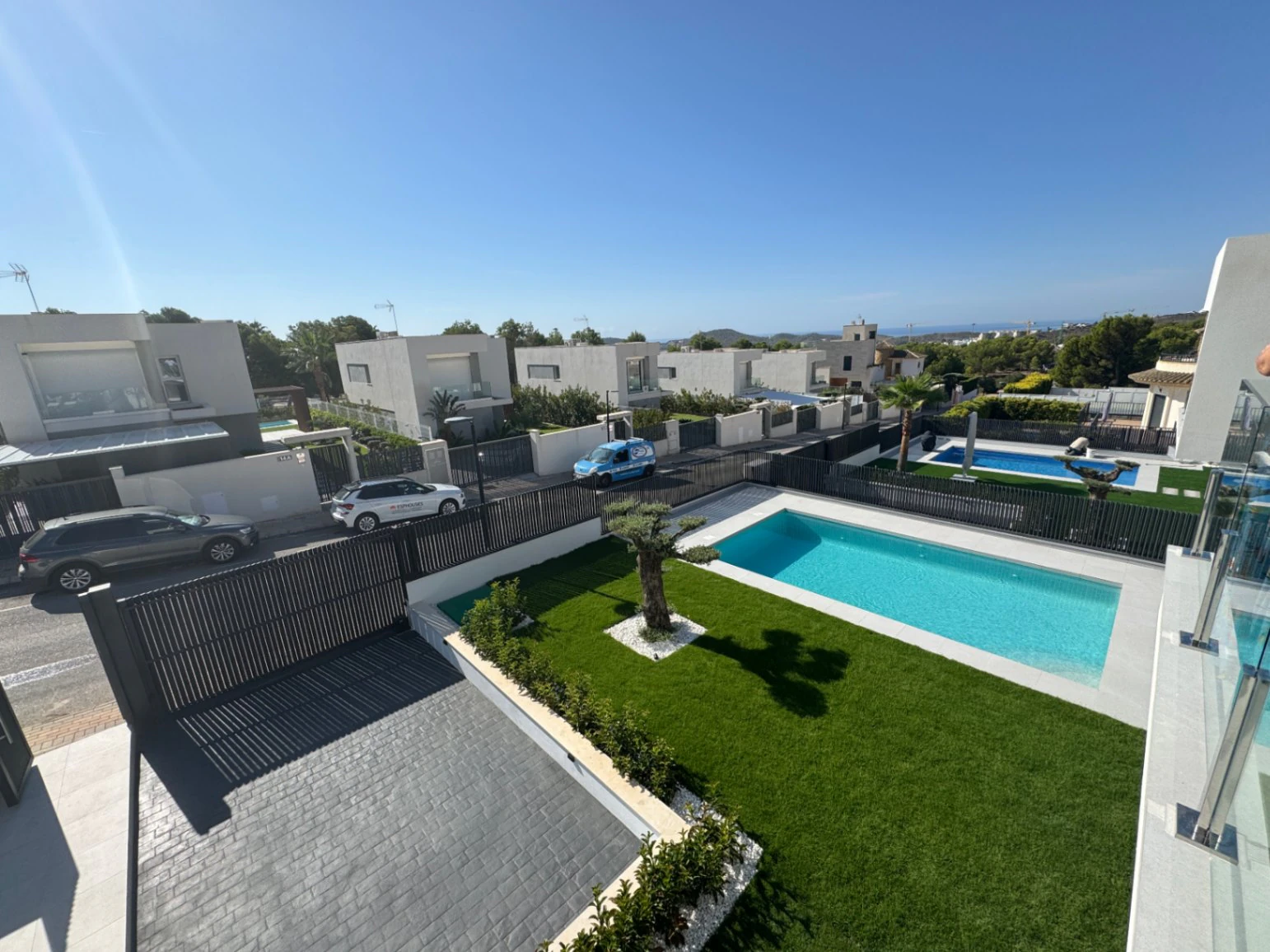 Preciosa villa moderna en Finestrat con vistas al mar Costa Blanca Benidorm
