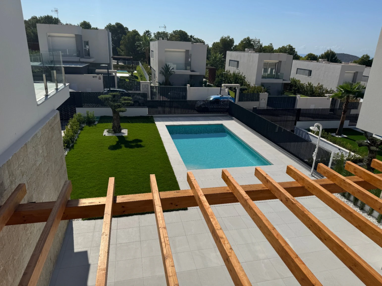Preciosa villa moderna en Finestrat con vistas al mar Costa Blanca Benidorm