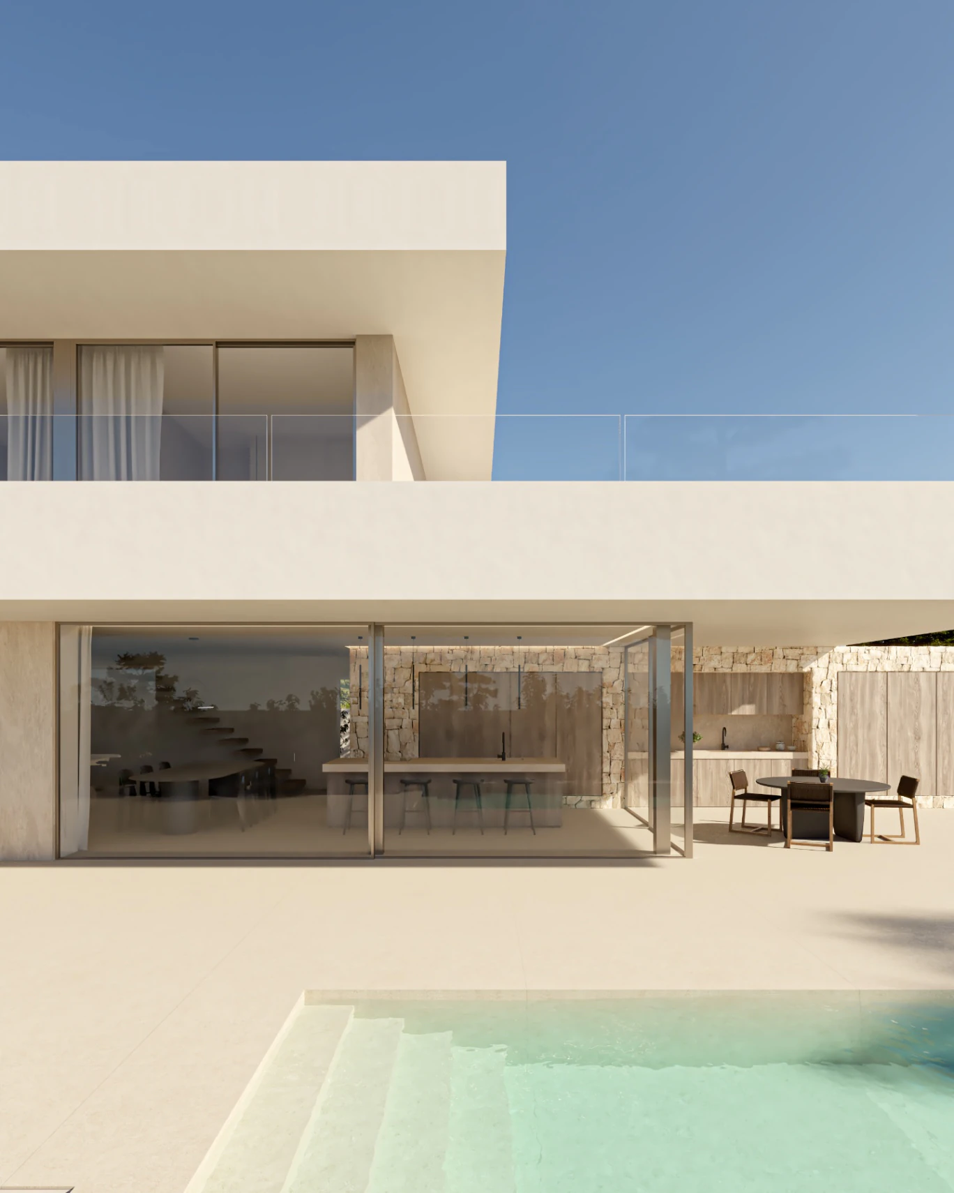 Preciosa Villa de lujo moderna en Moraira a 300m de la playa