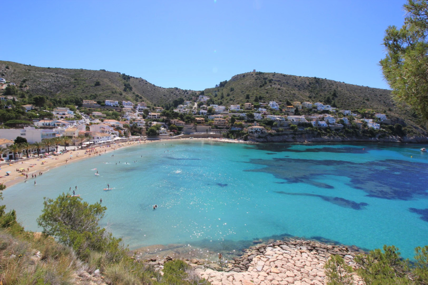 Preciosa Villa de lujo moderna en Moraira a 300m de la playa