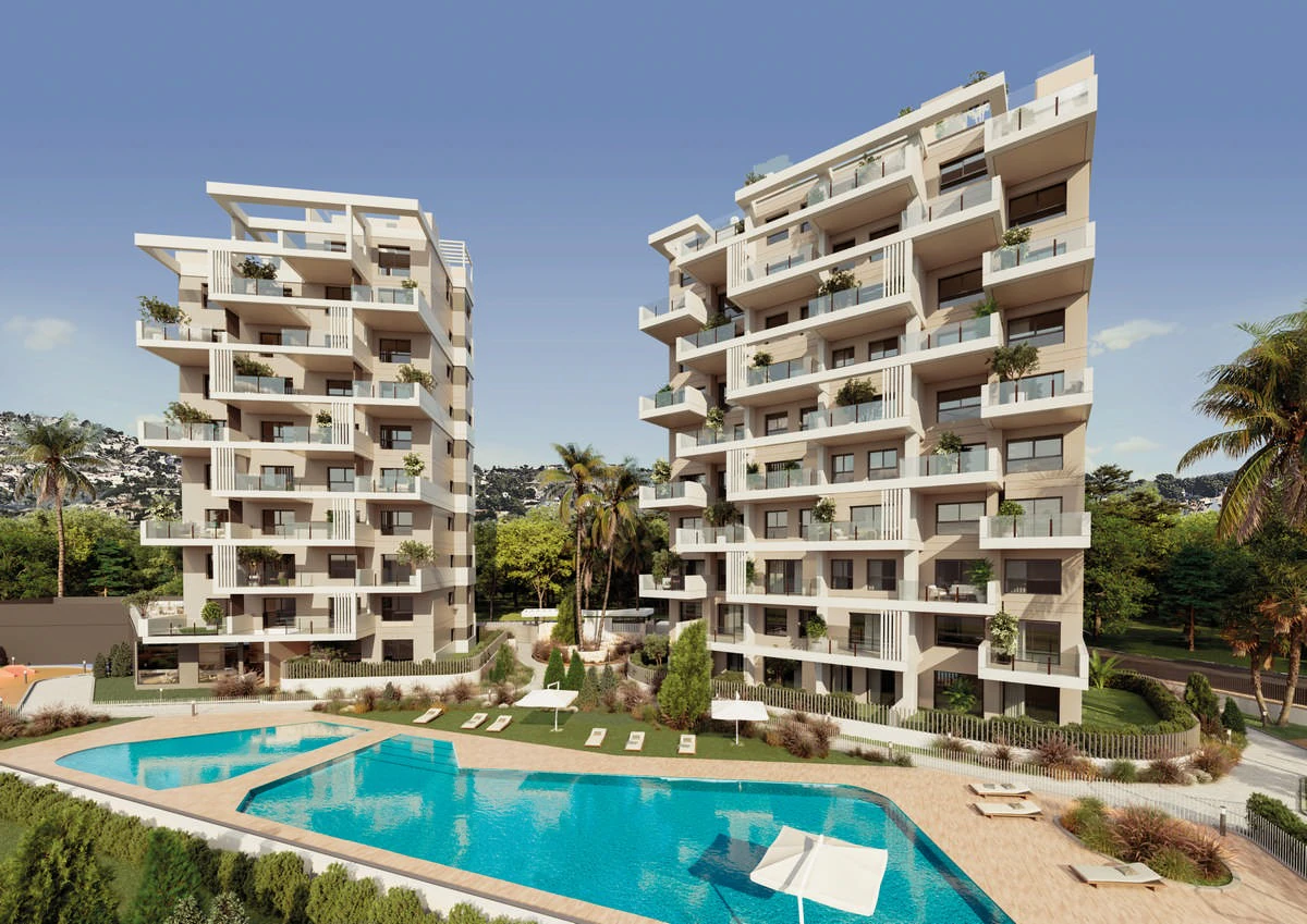 Apartamento Moderno en la Séptima Planta – Obra Nueva en Calpe