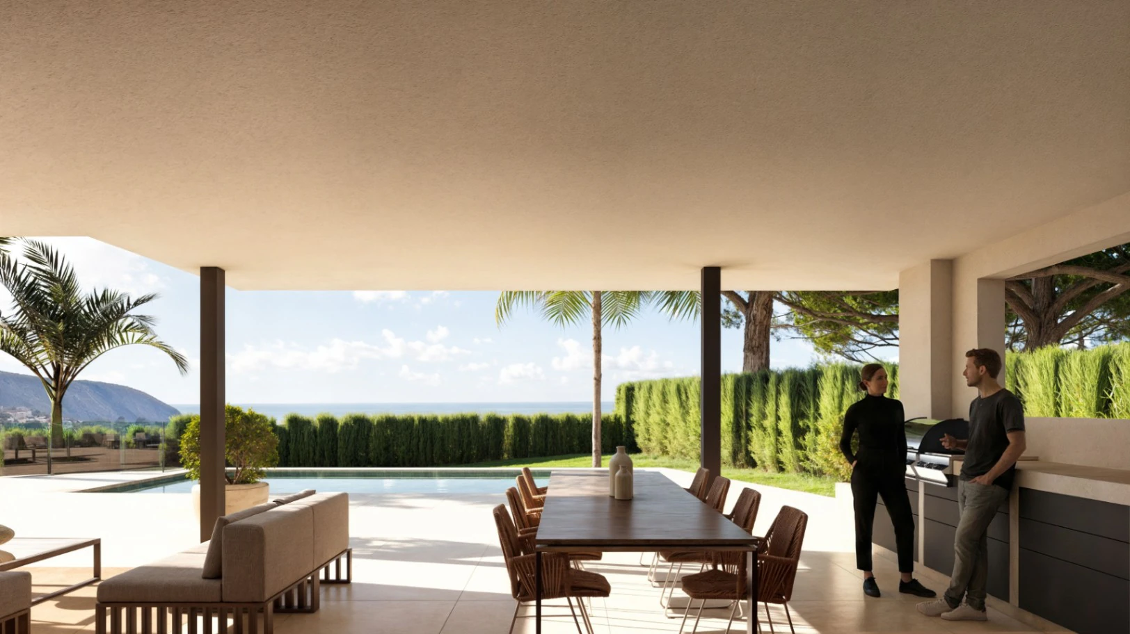 Villa Aurea – Villa Moderna de lujo obra nueva en Moraira, Costa Blanca - Imagen 2