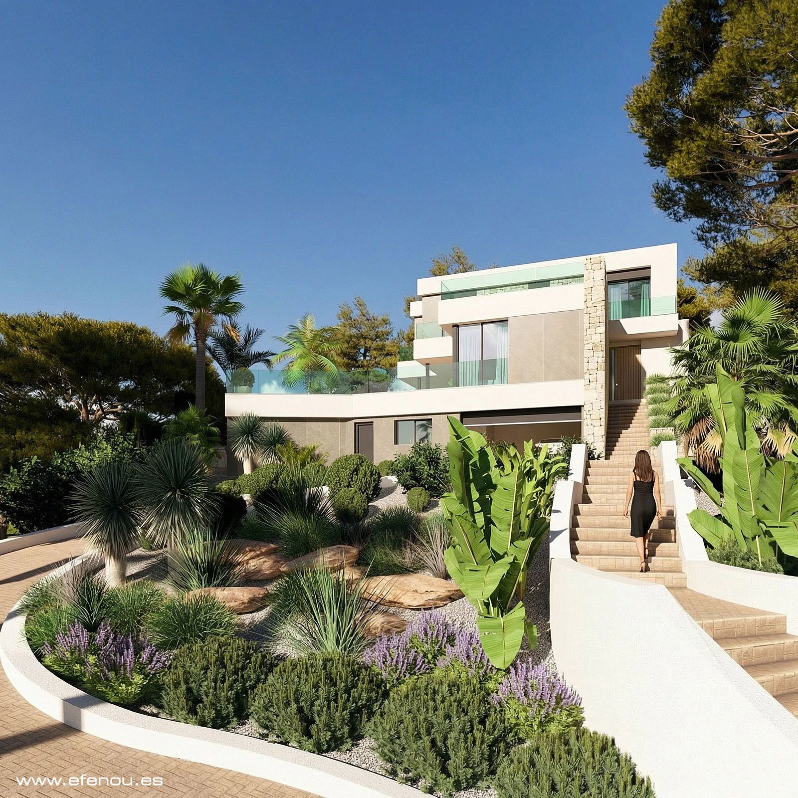 Villa Aurea – Villa Moderna de lujo obra nueva en Moraira, Costa Blanca - Imagen 11