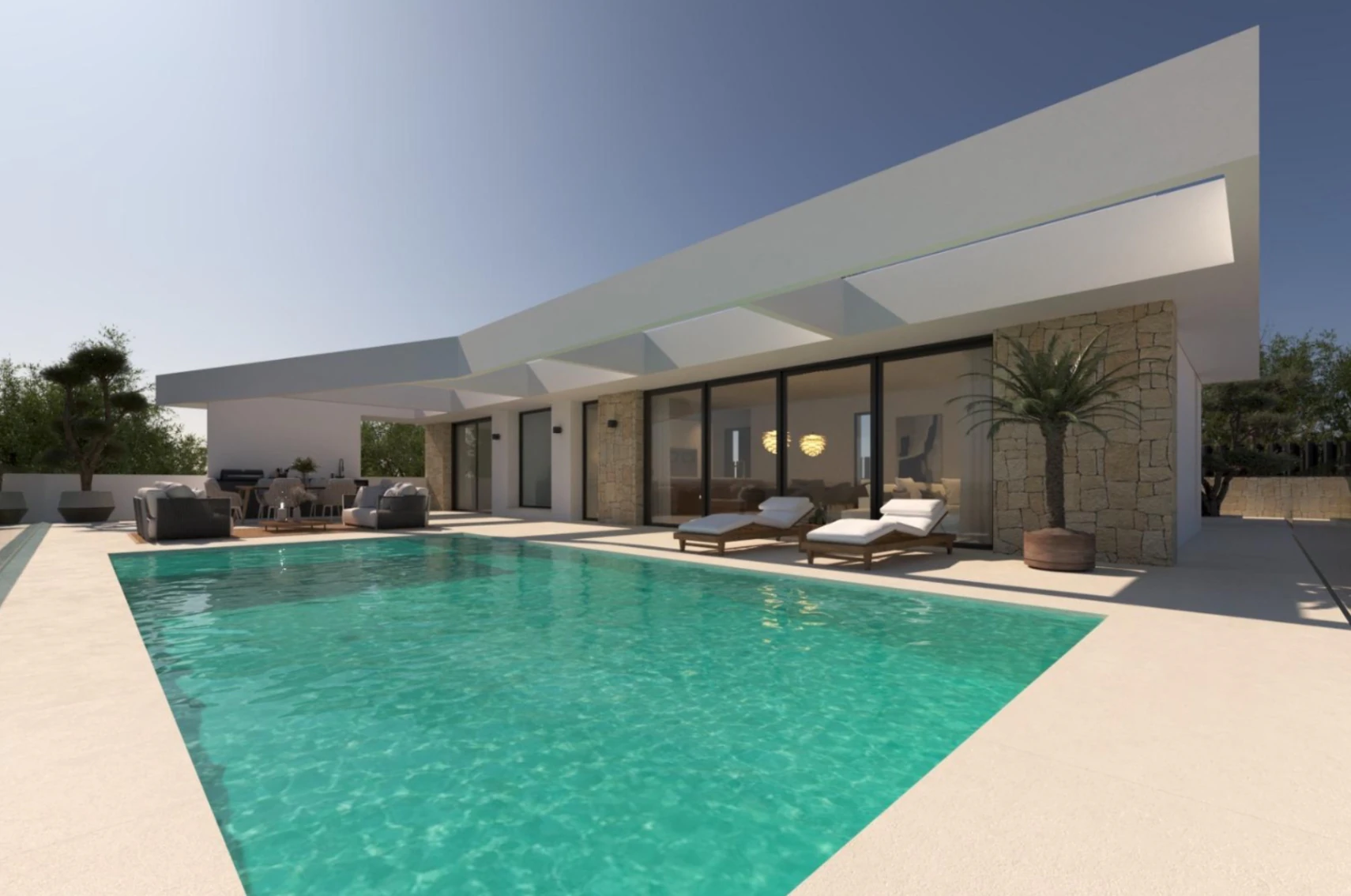 Preciosa Villa Moderna en Calpe con vistas al mar
