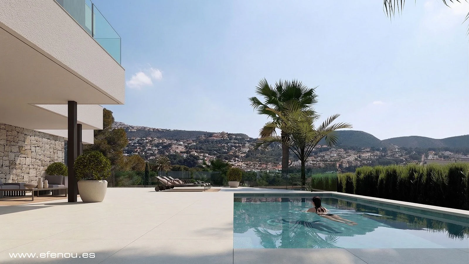 Villa Aurea – Villa Moderna de lujo obra nueva en Moraira, Costa Blanca - Imagen 6