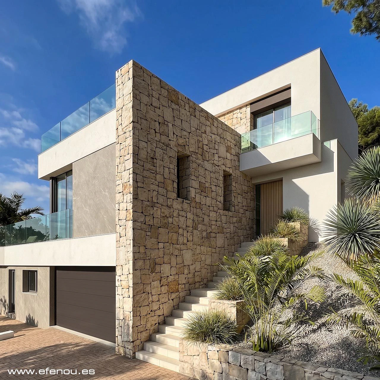 Villa Aurea – Villa Moderna de lujo obra nueva en Moraira, Costa Blanca - Imagen 12