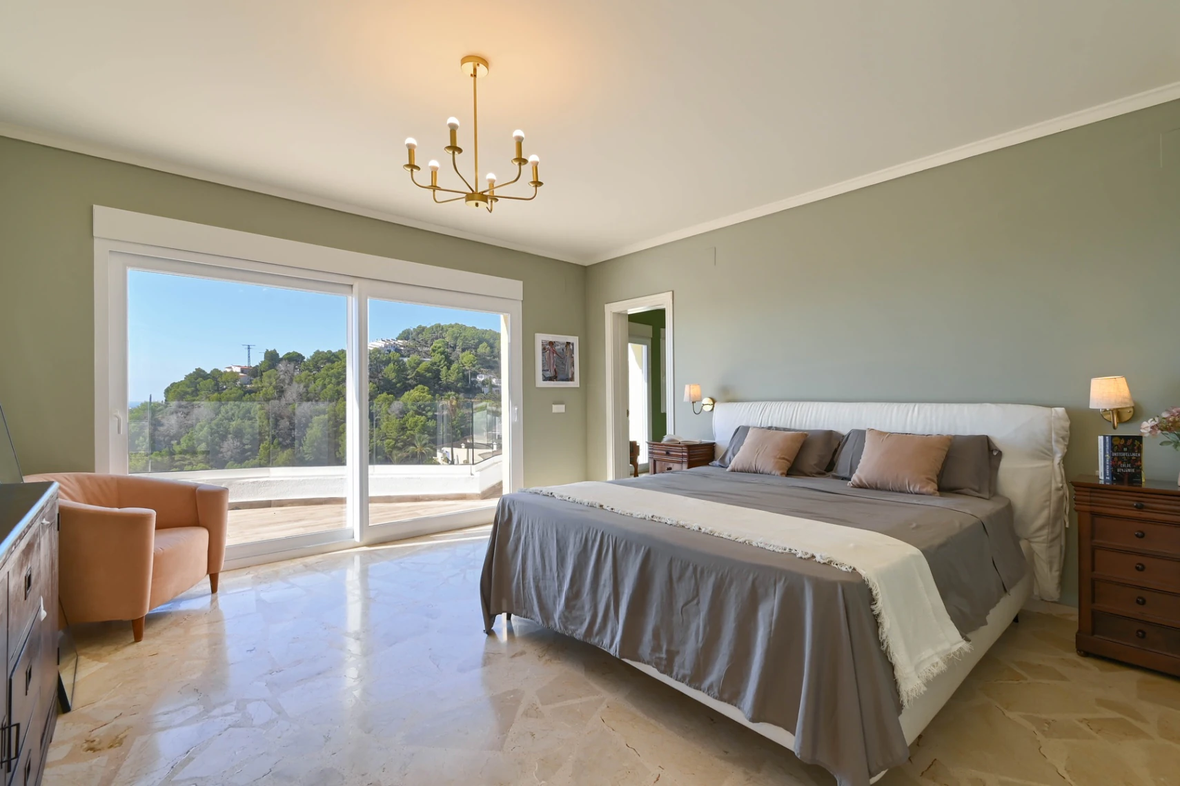 . DOS VILLAS +  APARTAMENTO DE INVITADOS . MORAIRA. VISTAS AL MAR
