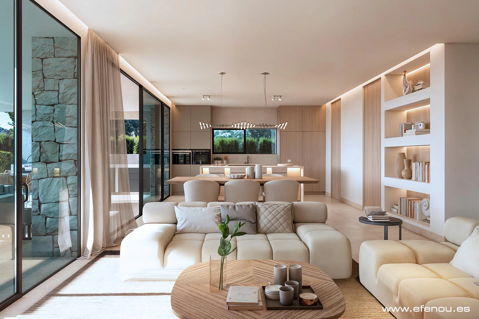 Villa Aurea – Villa Moderna de lujo obra nueva en Moraira, Costa Blanca - Imagen 8