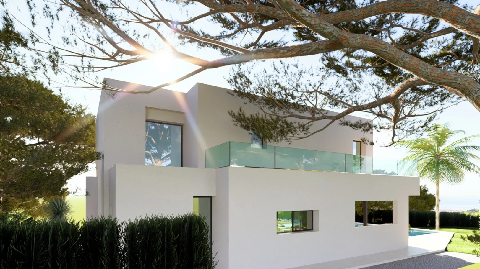 Villa Aurea – Villa Moderna de lujo obra nueva en Moraira, Costa Blanca - Imagen 15