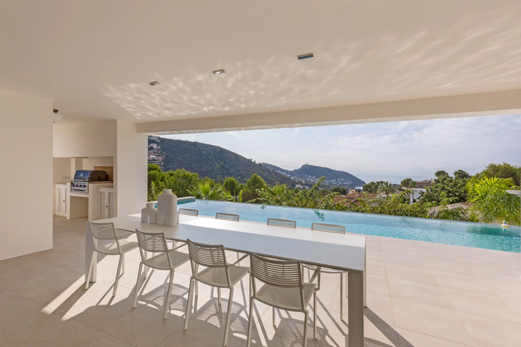 Preciosa Villa Moderna con vistas al mar en Moraira El Portet Costa Blanca - Imagen 21