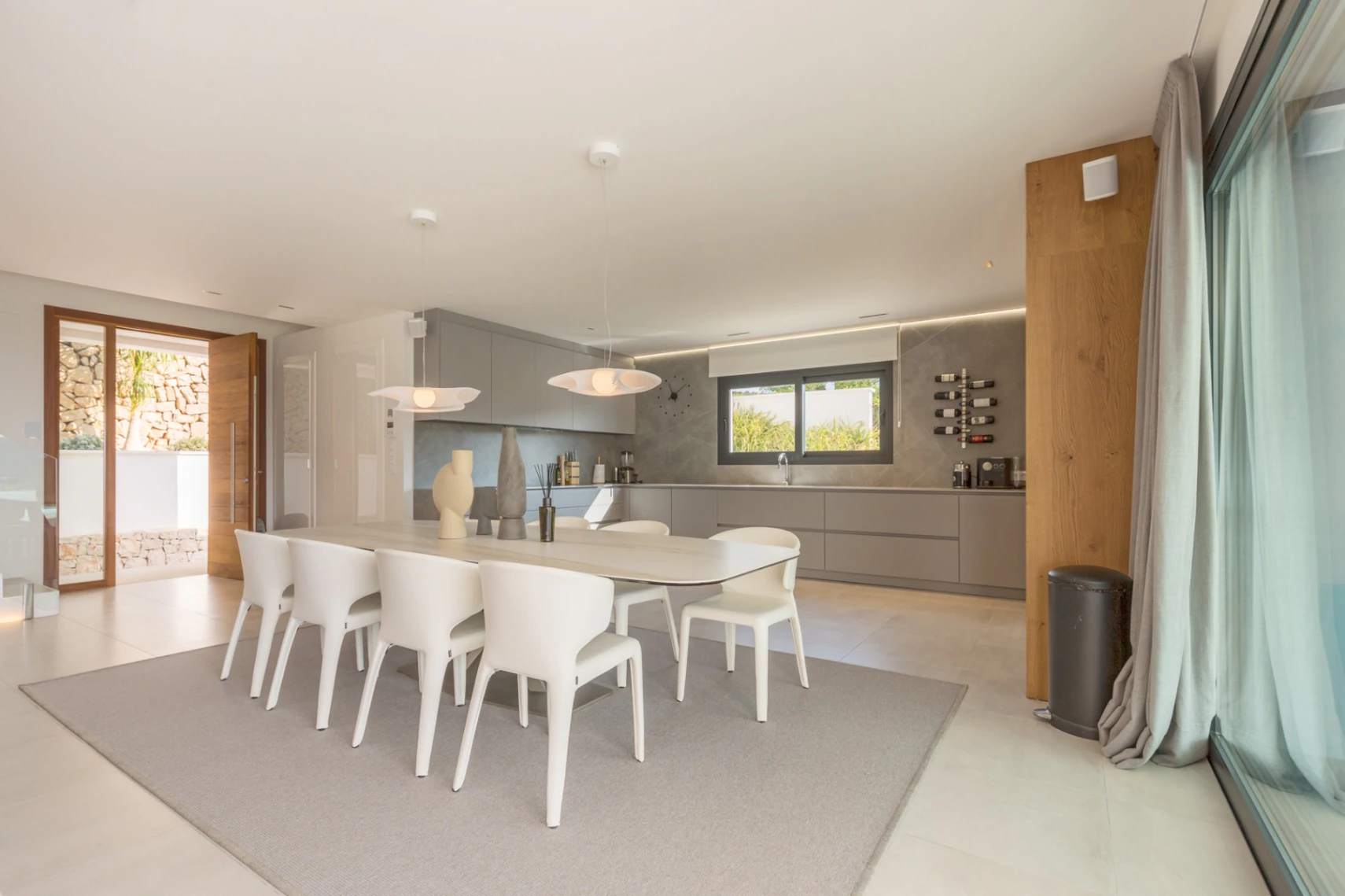 Preciosa Villa Moderna con vistas al mar en Moraira El Portet Costa Blanca - Imagen 6