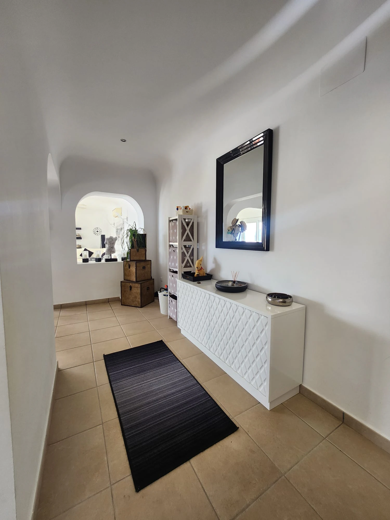 Villa Ibicenca con vistas al mar en Moraira El Portet Costa Blanca