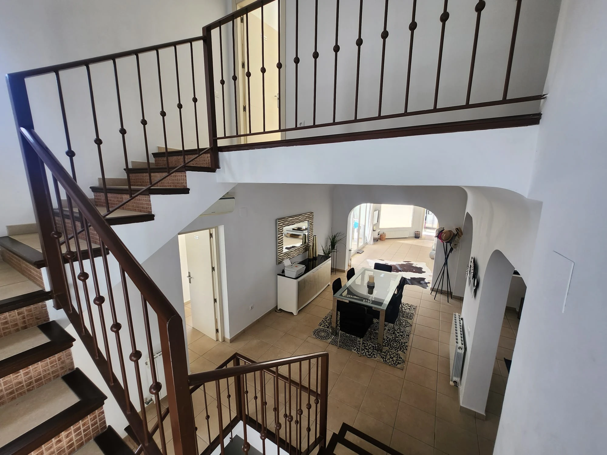 Villa Ibicenca con vistas al mar en Moraira El Portet Costa Blanca