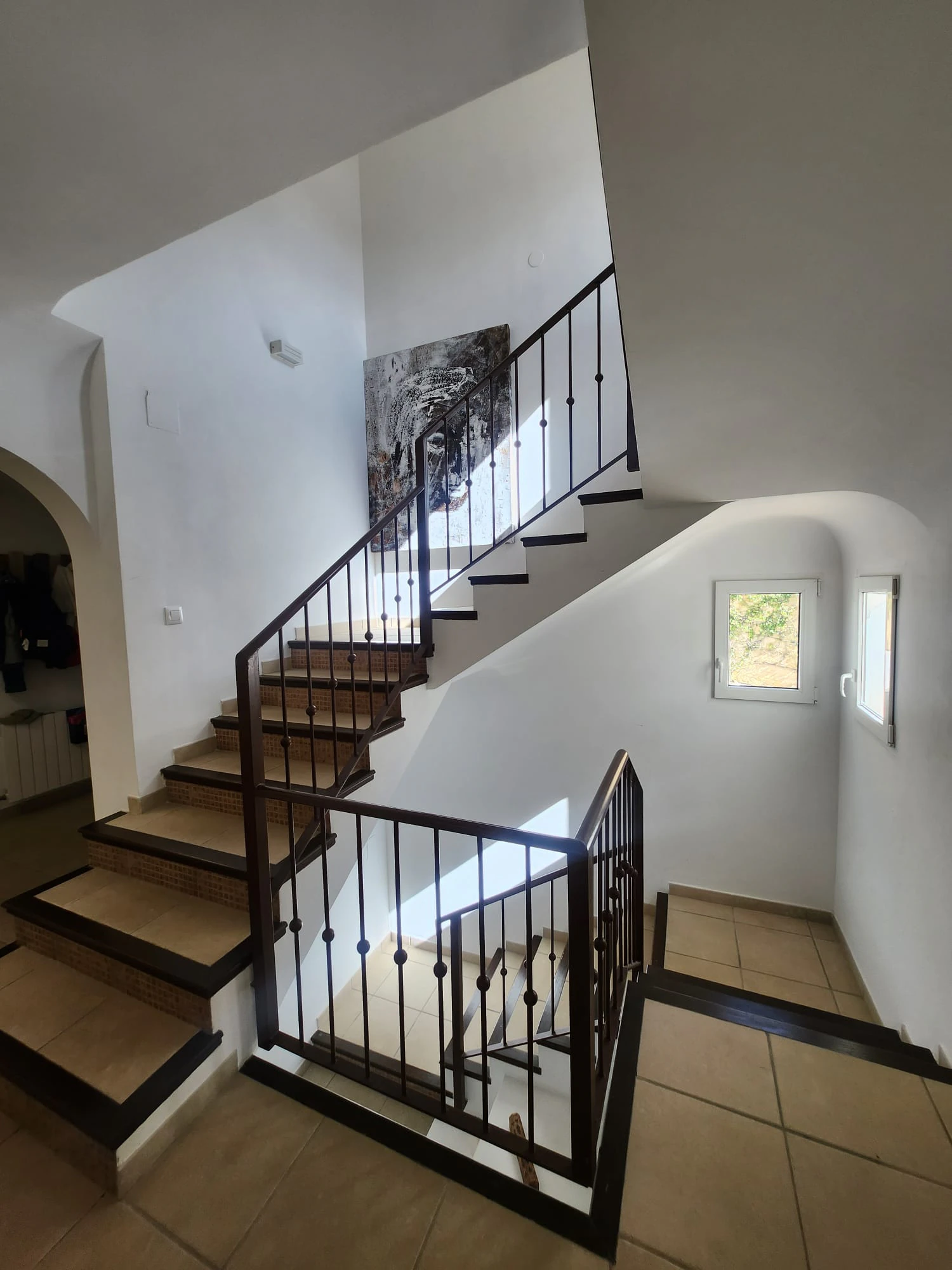 Villa Ibicenca con vistas al mar en Moraira El Portet Costa Blanca