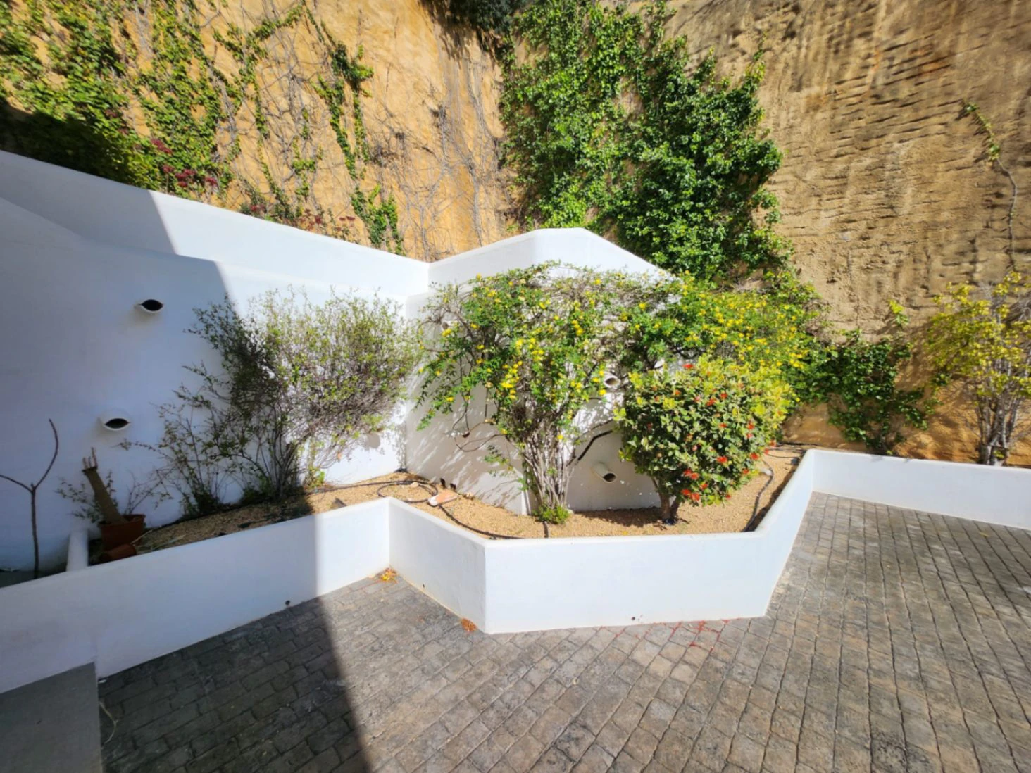 Villa Ibicenca con vistas al mar en Moraira El Portet Costa Blanca