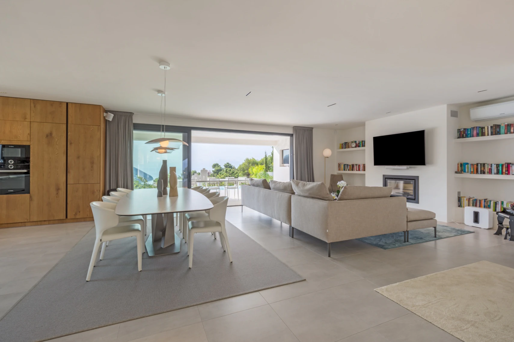 Preciosa Villa Moderna con vistas al mar en Moraira El Portet Costa Blanca - Imagen 4